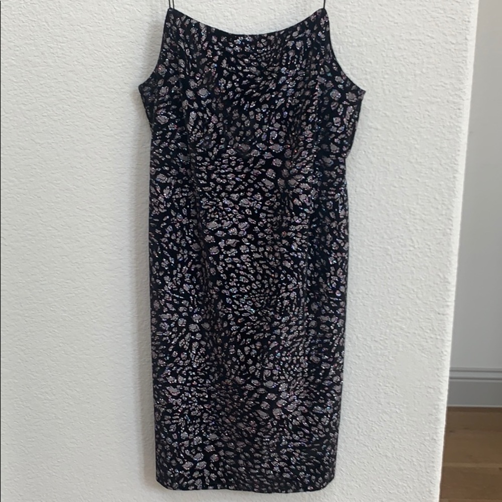 Velvet little black dress